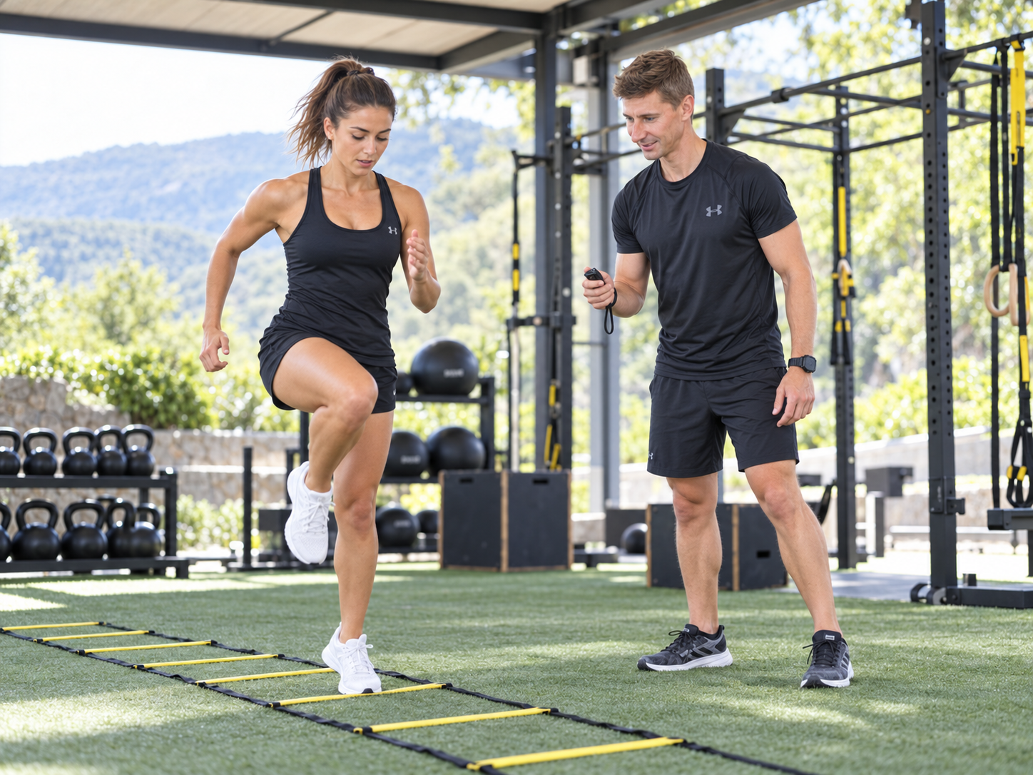 Évaluation de la coordination et des appuis lors d’un bilan sportif personnalisé