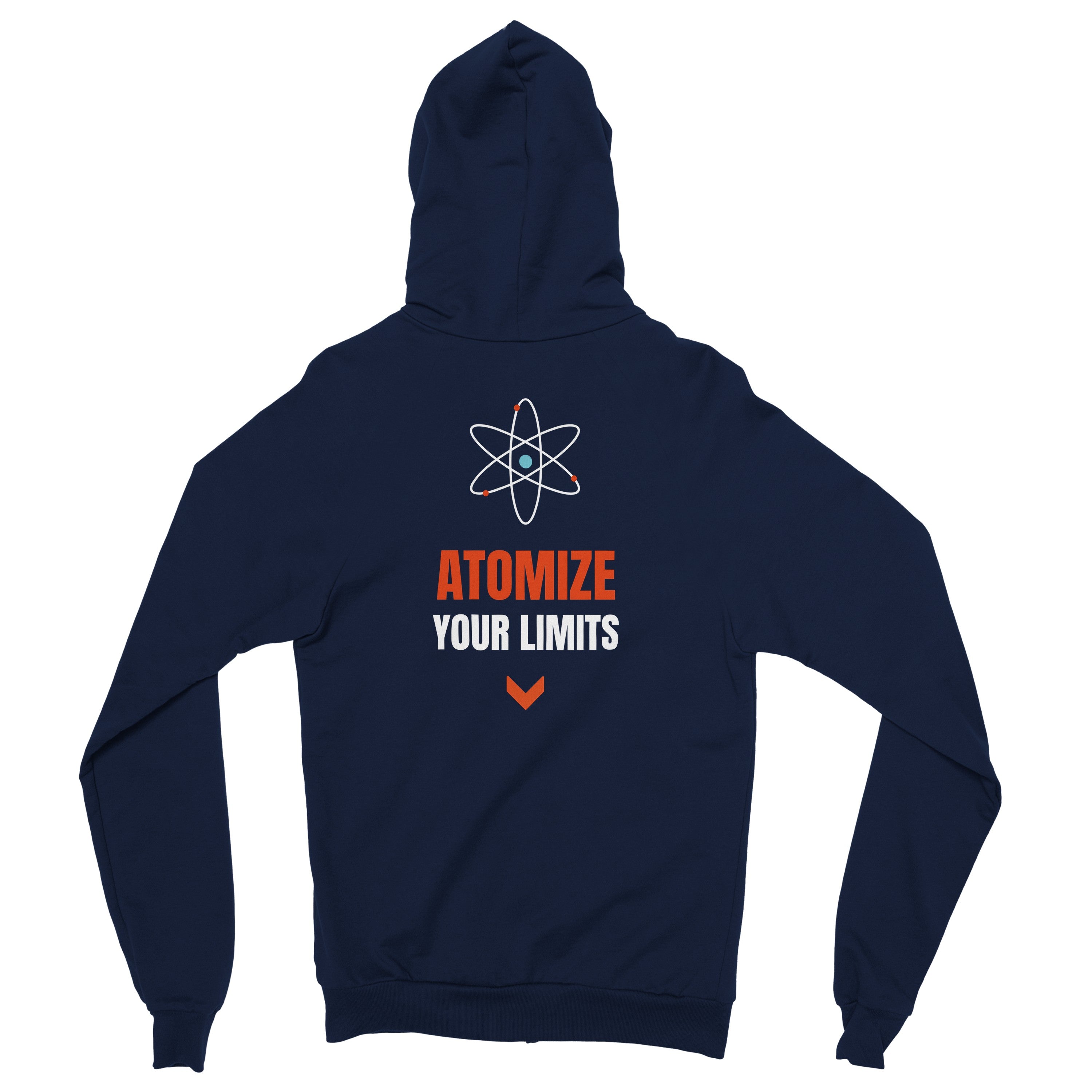 Hoodie Athomic Wellness Atomize – Navy – vue dos