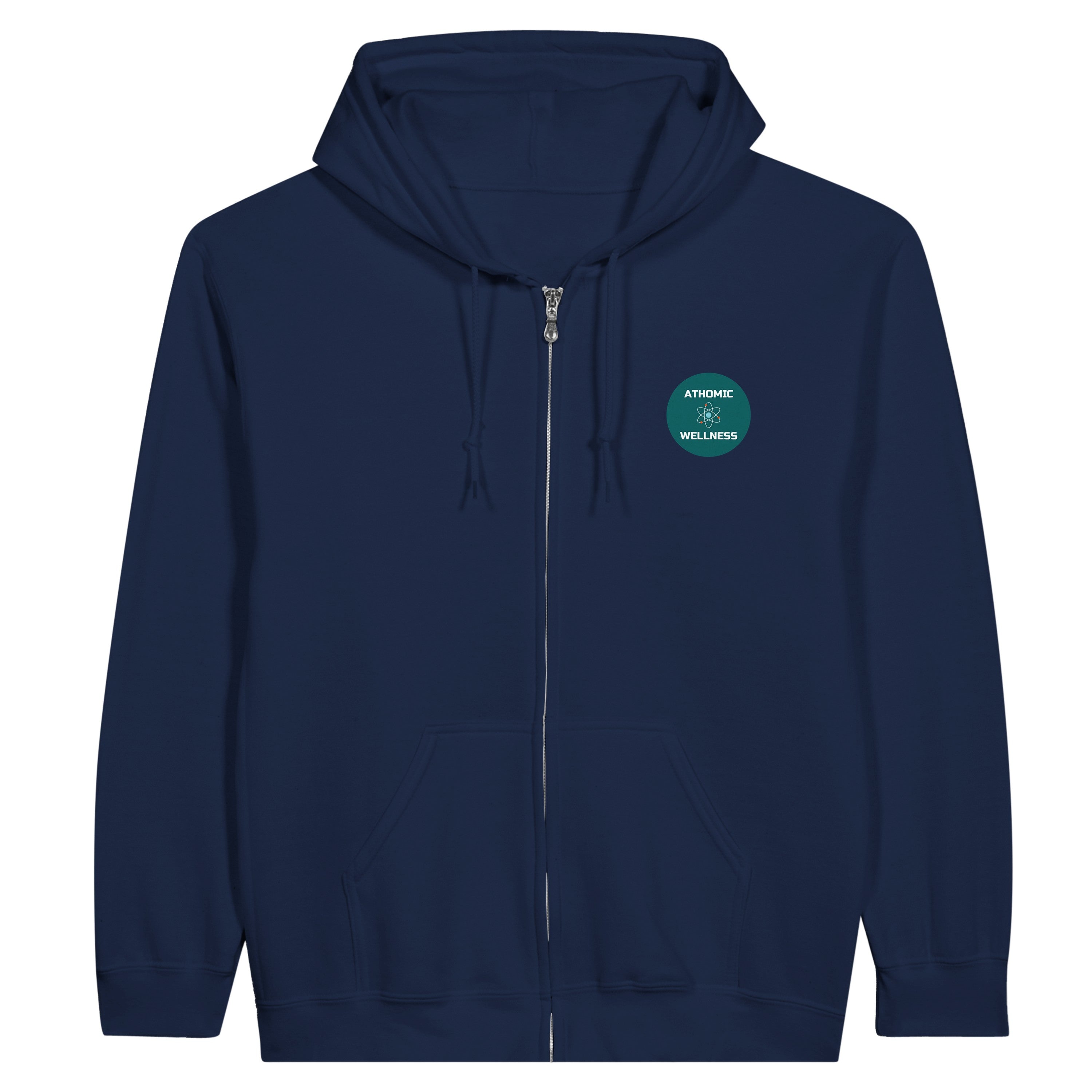 Hoodie Athomic Wellness Ignite – Navy – vue face