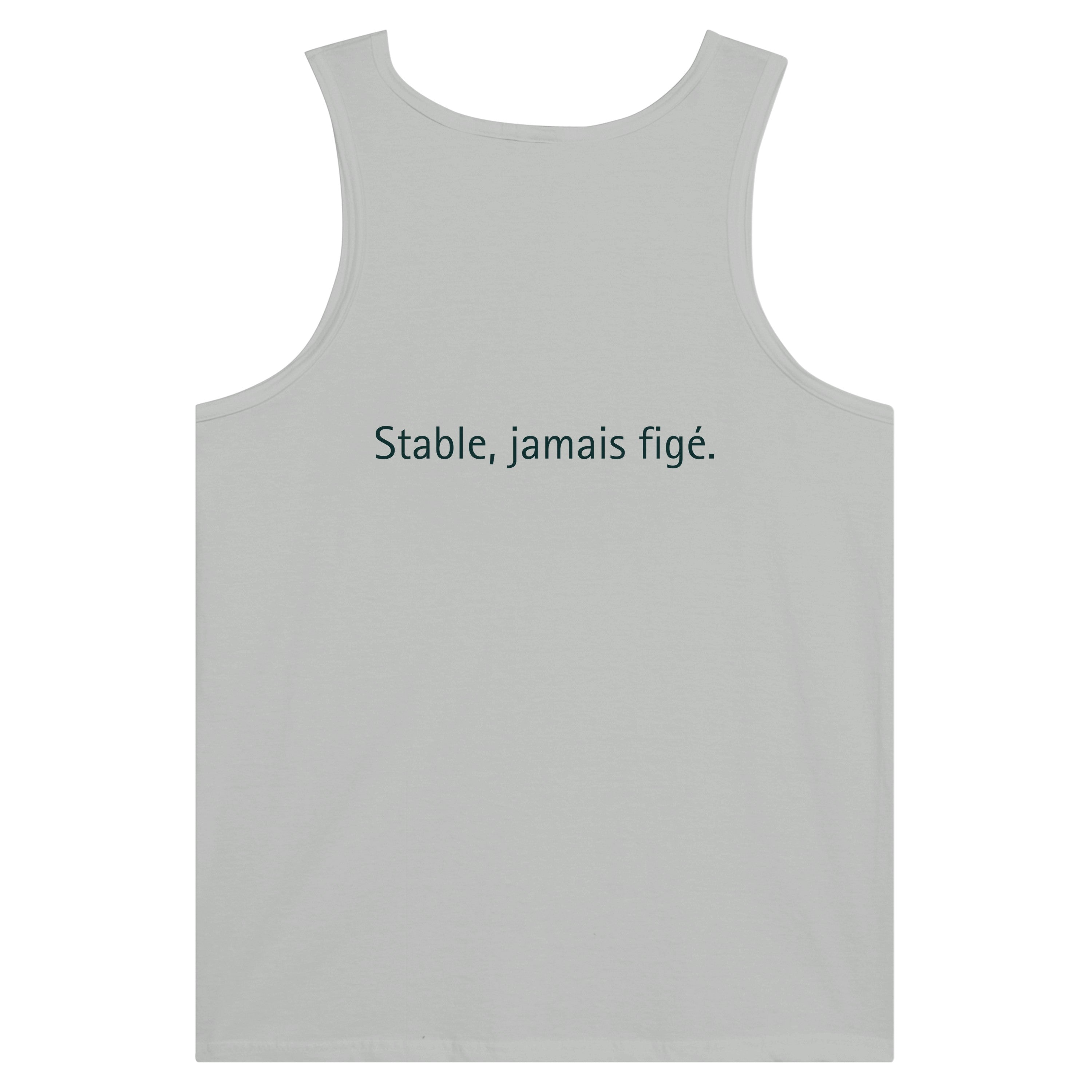 Débardeur Athomic Wellness Stable, jamais figé – Silver – vue dos à plat