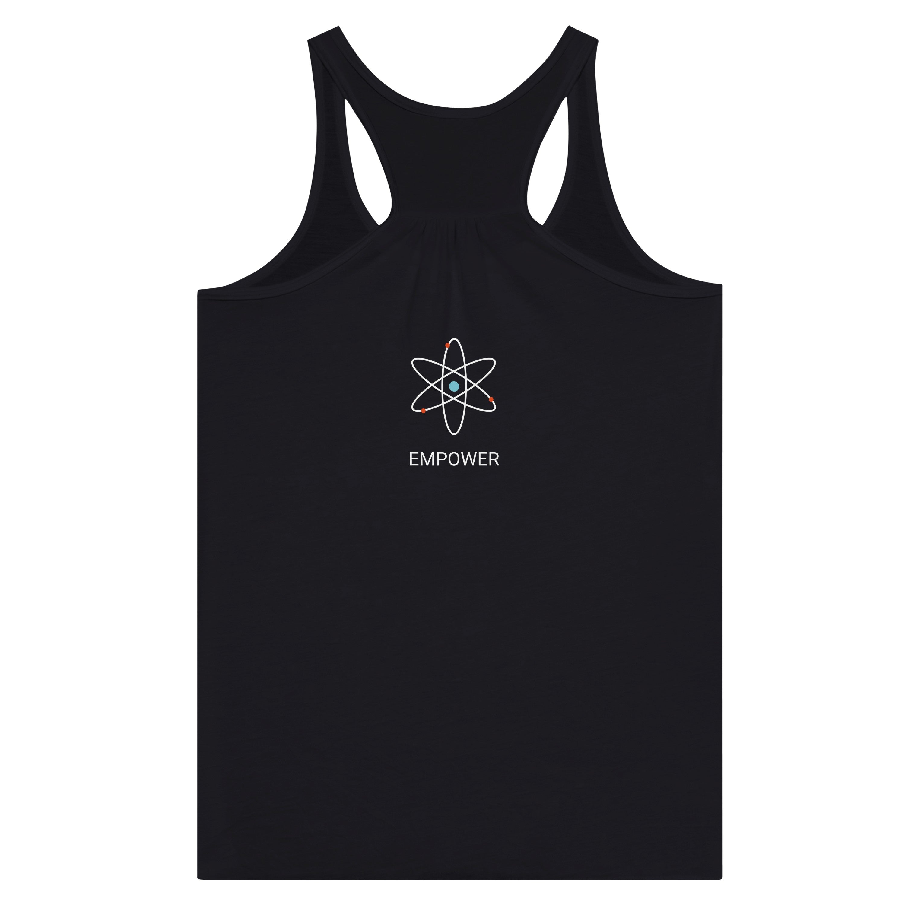 Débardeur Athomic Wellness Empower – Dark Gray – vue dos à plat
