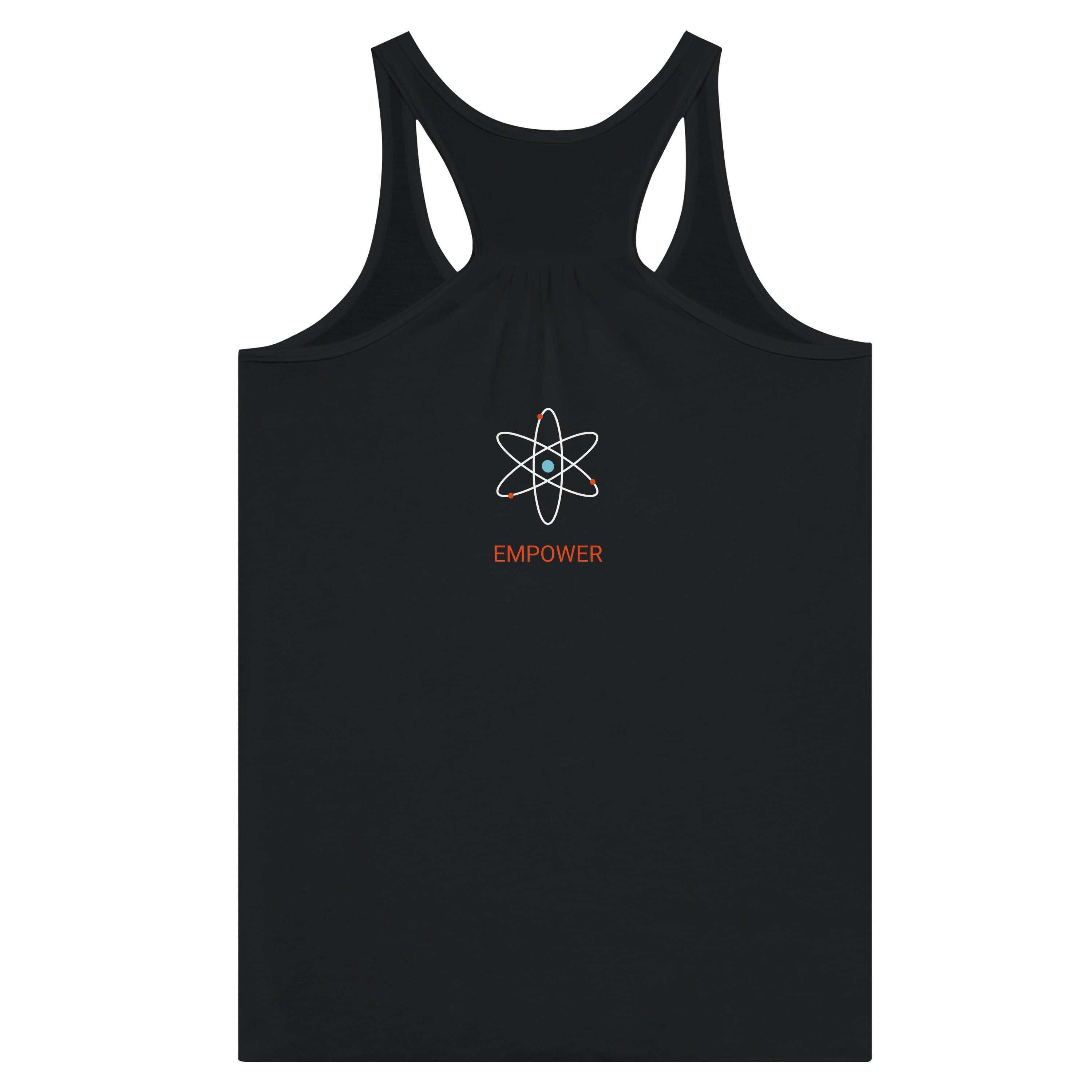 Débardeur Athomic Wellness Empower – GCO Black – vue dos à plat