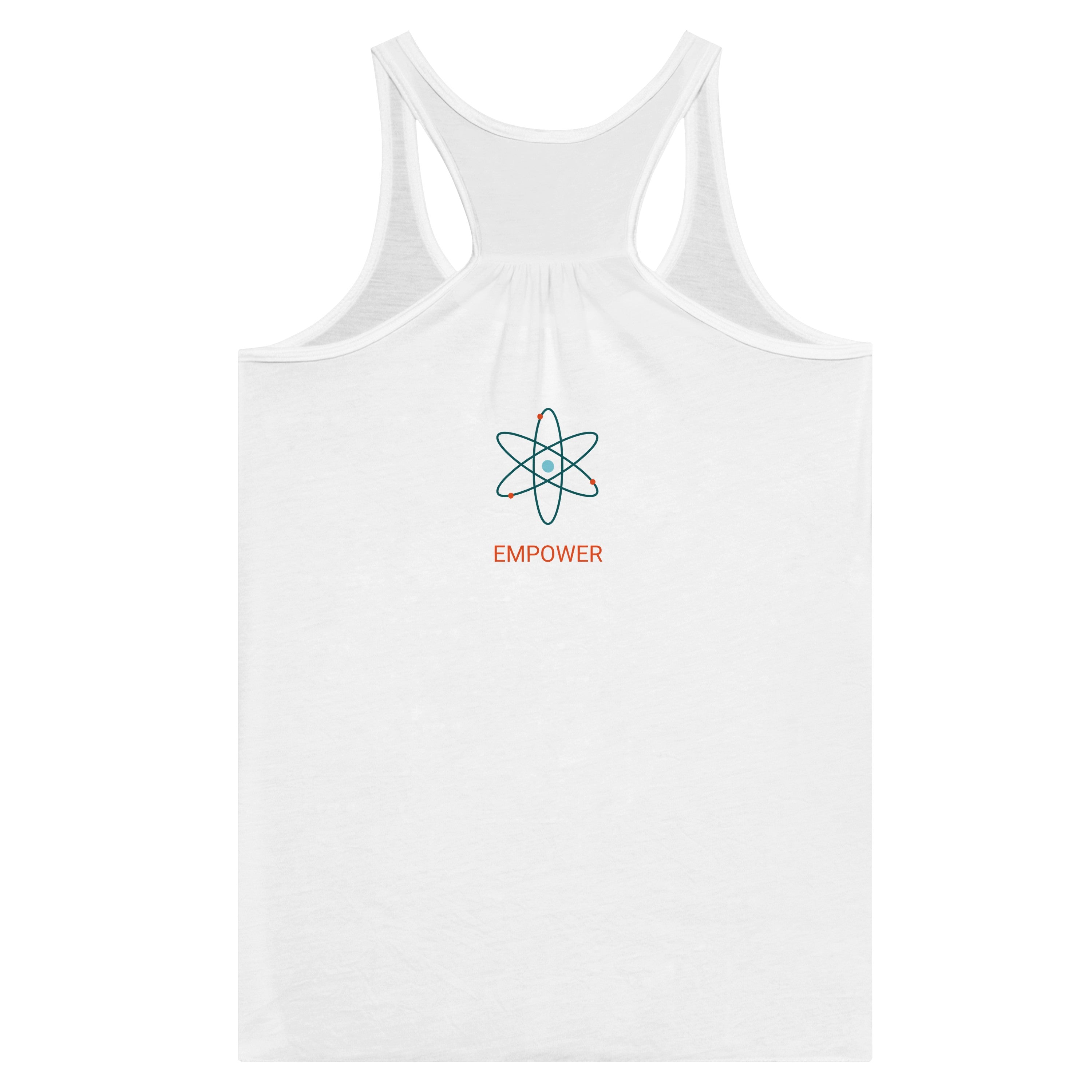 Débardeur Athomic Wellness Empower – White – vue dos à plat