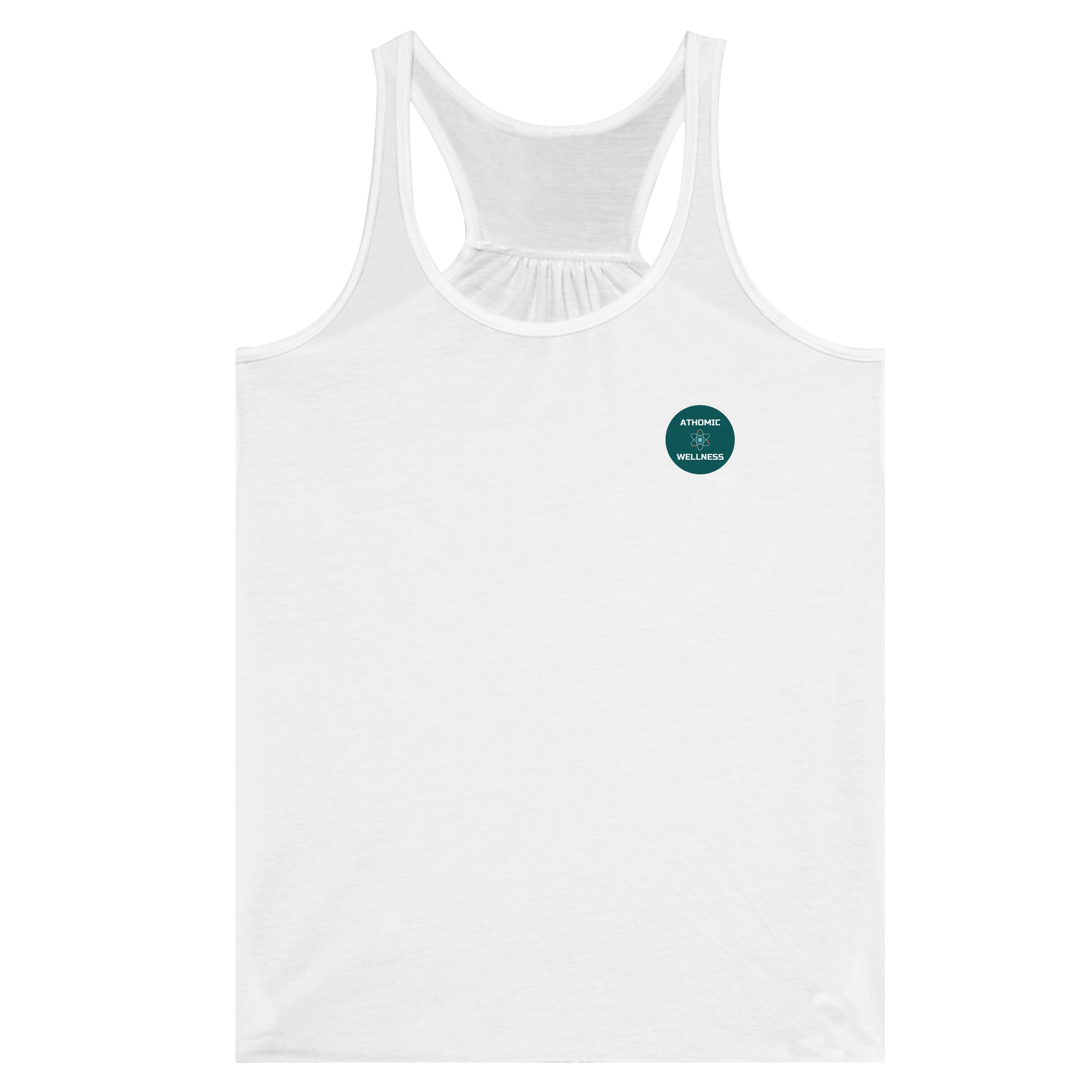 Débardeur Athomic Wellness Empower – White – vue face à plat