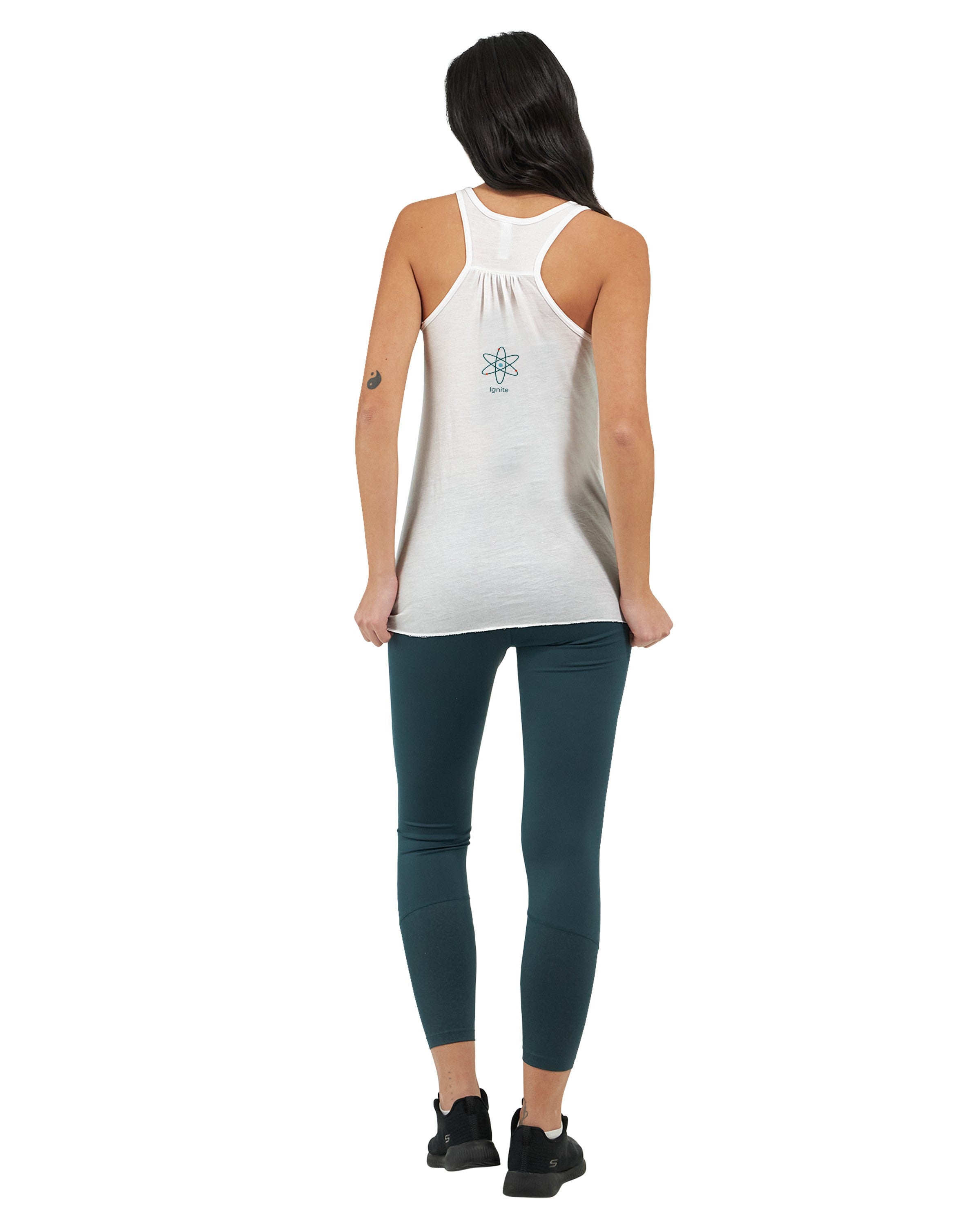 Débardeur Athomic Wellness Ignite – White – vue dos portée