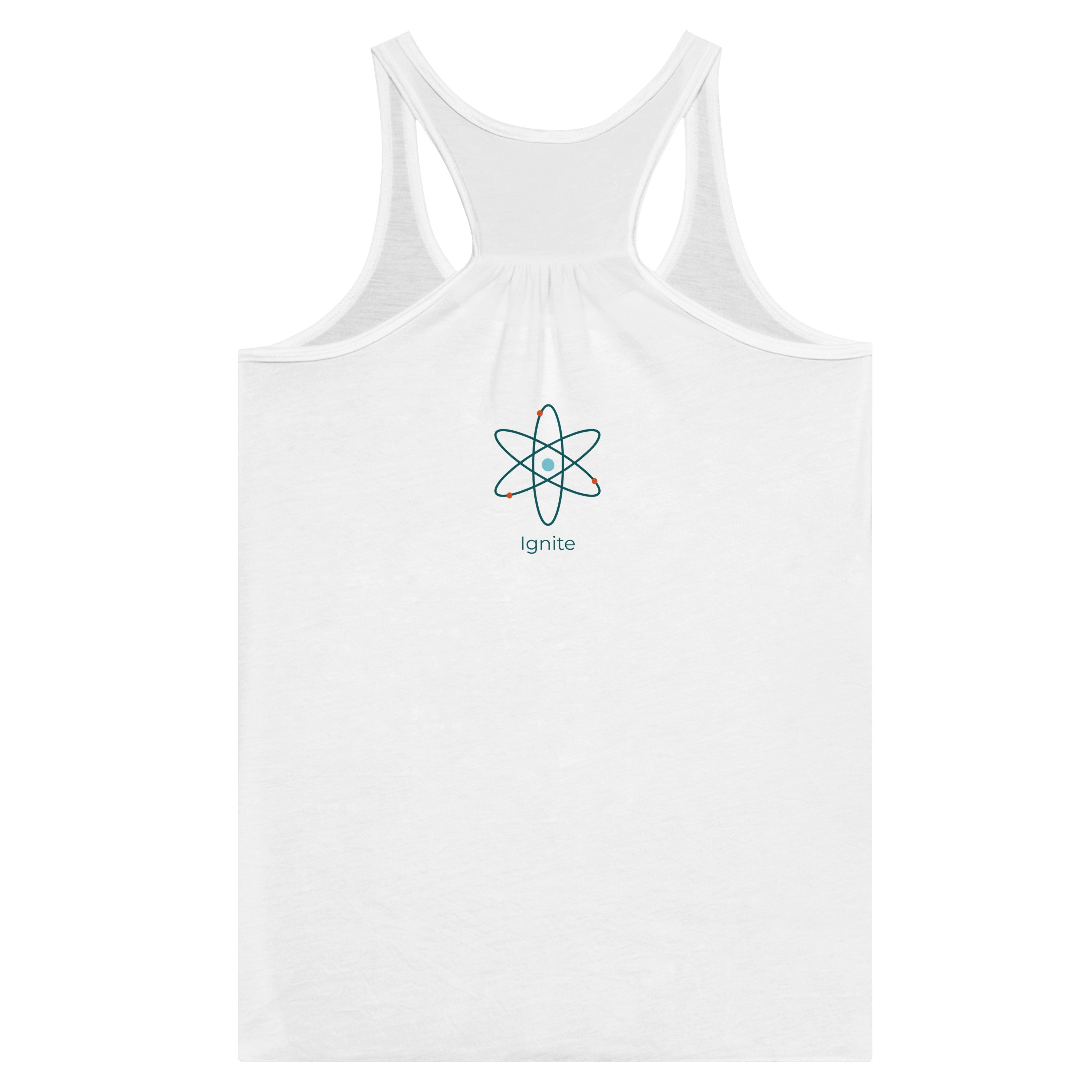 Débardeur Athomic Wellness Ignite – White – vue dos à plat
